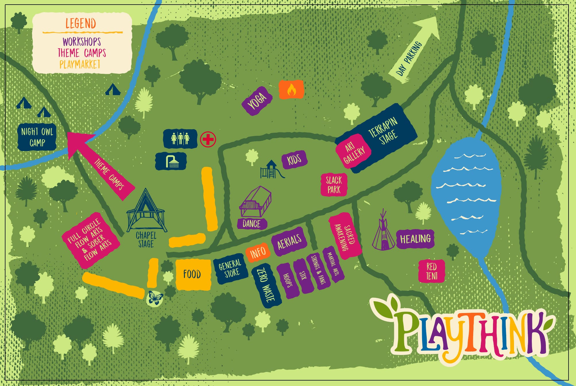 About PlayThink - PlayThink Venue Terrapin Hill Farm Map